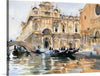 “Rio Dei Mendicanti Venice (c. 1909)”, John Singer Sargent