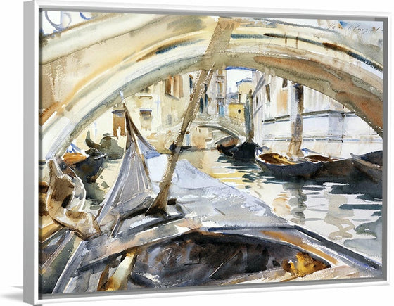 “Rio Di Santa Maria Formosa Venice (1905)”, John Singer Sargent