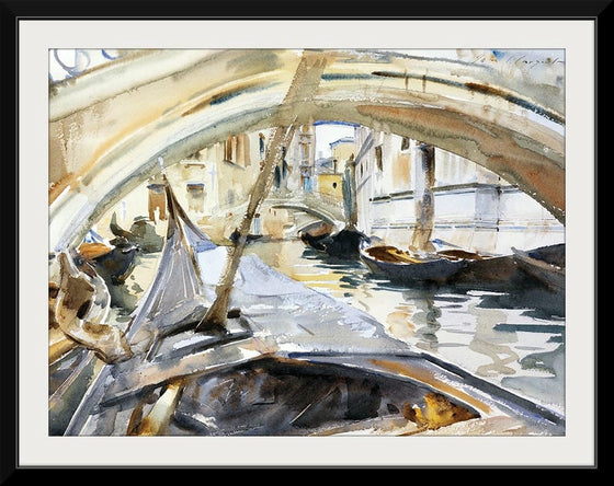 “Rio Di Santa Maria Formosa Venice (1905)”, John Singer Sargent