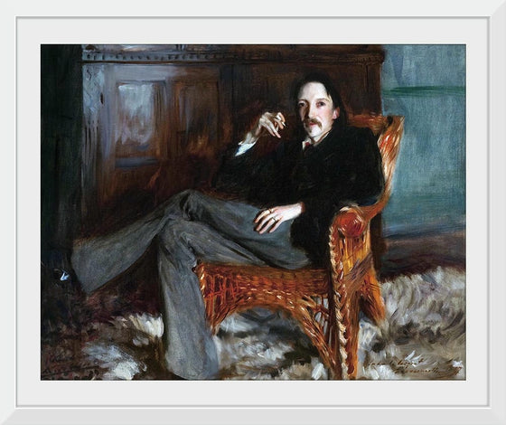 “Robert Louis Stevenson (1887)”, John Singer Sargent