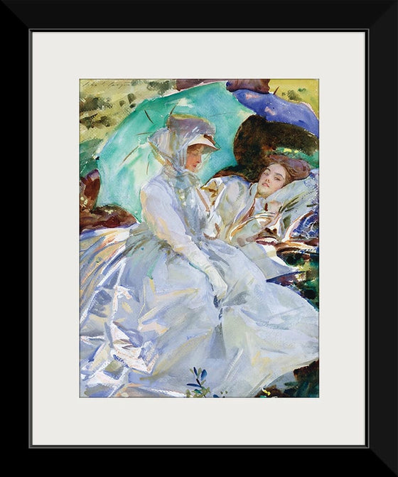 “Simplon Pass Reading (c. 1911)”, John Singer Sargent