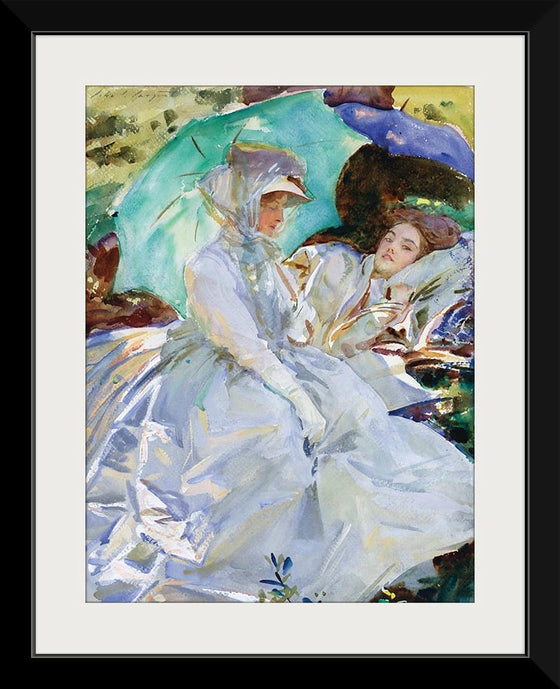 “Simplon Pass Reading (c. 1911)”, John Singer Sargent