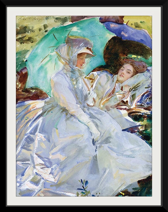 “Simplon Pass Reading (c. 1911)”, John Singer Sargent