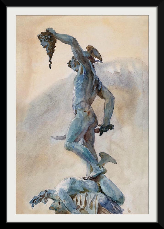 “Sketch Of Cellinis Perseus (c. 1856-1925)”, John Singer Sargent