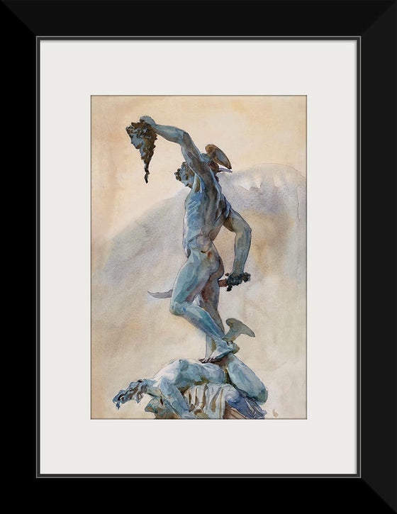 “Sketch Of Cellinis Perseus (c. 1856-1925)”, John Singer Sargent