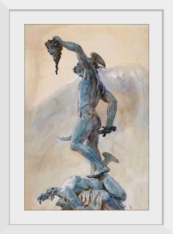 “Sketch Of Cellinis Perseus (c. 1856-1925)”, John Singer Sargent