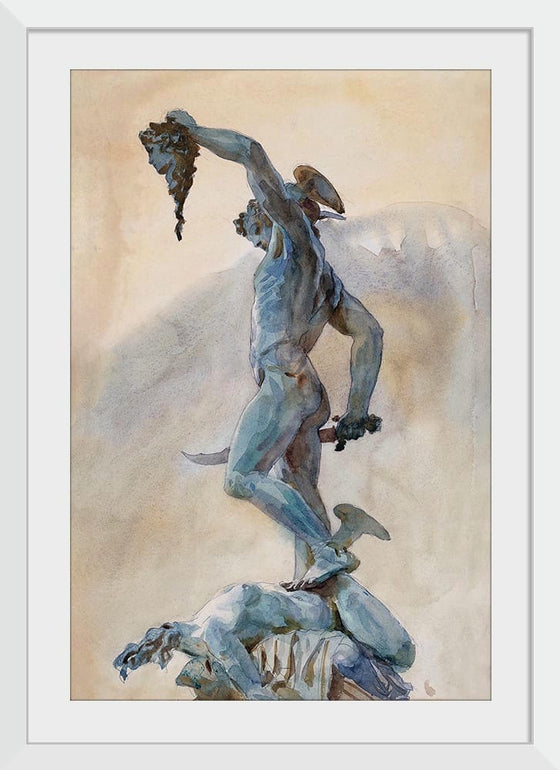 “Sketch Of Cellinis Perseus (c. 1856-1925)”, John Singer Sargent