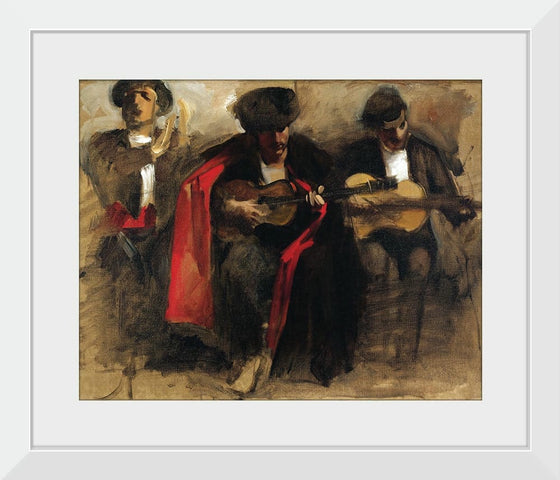 “Study For Seated Musicians For El Jaleo (c. 1882)”, John Singer Sargent