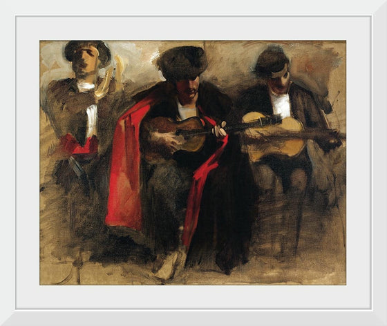 “Study For Seated Musicians For El Jaleo (c. 1882)”, John Singer Sargent