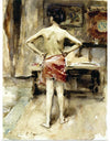 “The Model (c. 1878-1879)”, John Singer Sargent