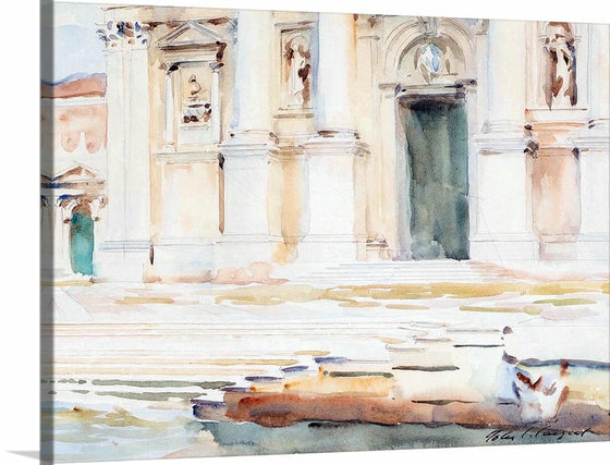 “The Portal Of S. Giorgio Maggiore Venice (1903)”, John Singer Sargent