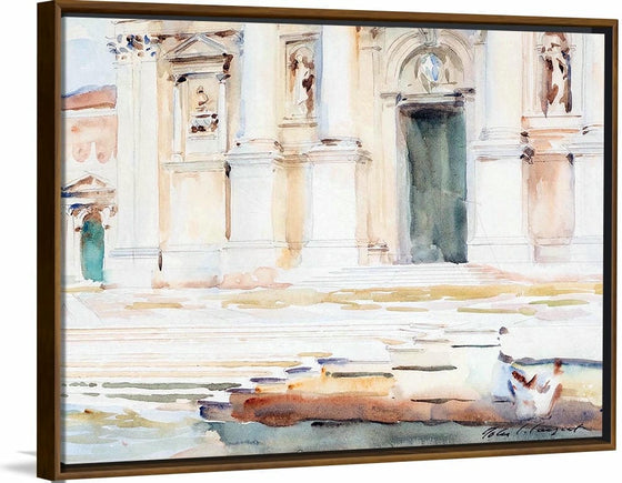 “The Portal Of S. Giorgio Maggiore Venice (1903)”, John Singer Sargent