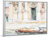 “The Portal Of S. Giorgio Maggiore Venice (1903)”, John Singer Sargent