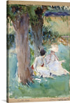 “Under The Willows (1888)”, John Singer Sargent