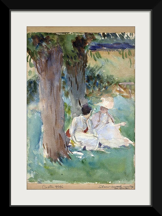 “Under The Willows (1888)”, John Singer Sargent