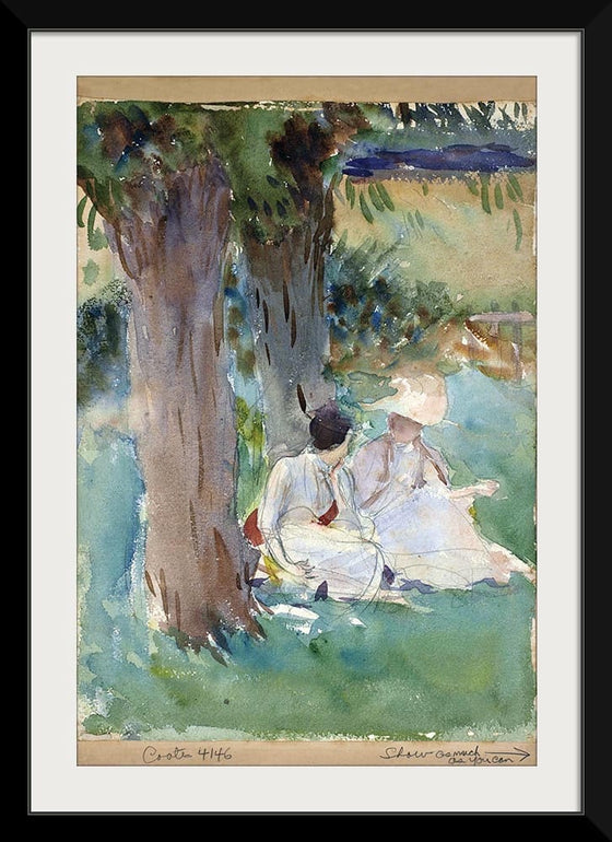 “Under The Willows (1888)”, John Singer Sargent