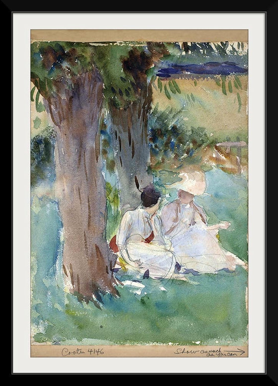 “Under The Willows (1888)”, John Singer Sargent