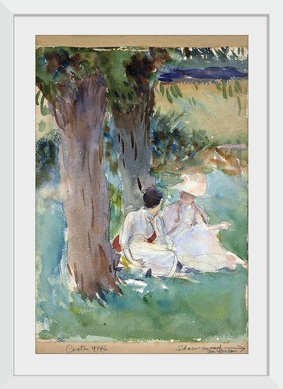 “Under The Willows (1888)”, John Singer Sargent