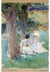 “Under The Willows (1888)”, John Singer Sargent