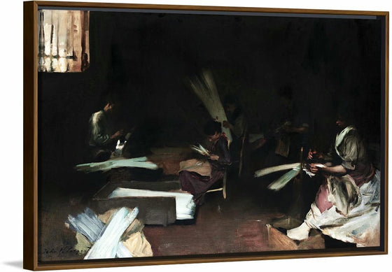 “Venetian Glass Workers (c. 1880-1882)”, John Singer Sargent