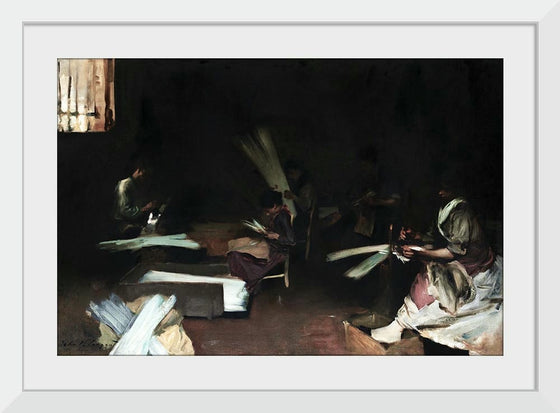 “Venetian Glass Workers (c. 1880-1882)”, John Singer Sargent