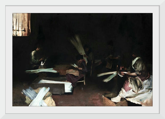 “Venetian Glass Workers (c. 1880-1882)”, John Singer Sargent