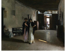  “Venetian Interior (c. 1880-1882)”, John Singer Sargent