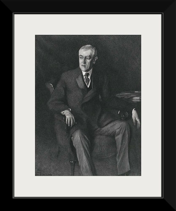 “Woodrow Wilson (1918)”, John Singer Sargent