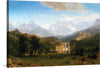 "The Rocky Mountains, Lander's Peak(1863)", Albert Bierstadt