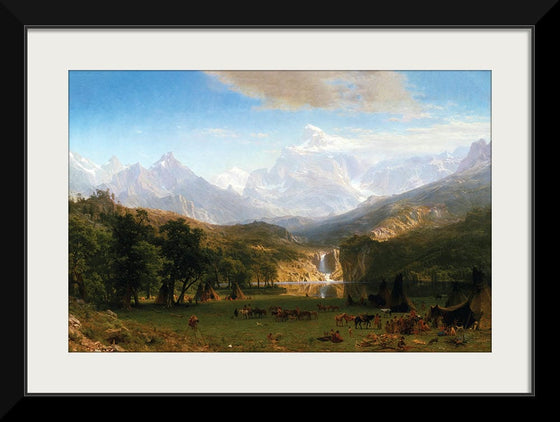 "The Rocky Mountains, Lander's Peak(1863)", Albert Bierstadt