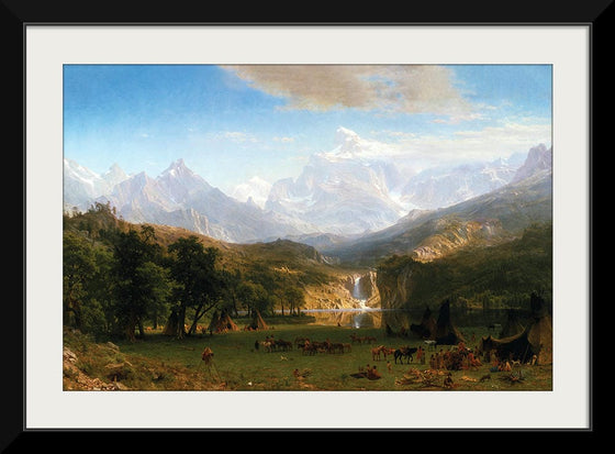 "The Rocky Mountains, Lander's Peak(1863)", Albert Bierstadt