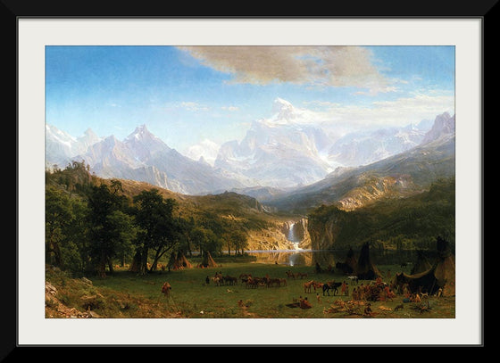 "The Rocky Mountains, Lander's Peak(1863)", Albert Bierstadt