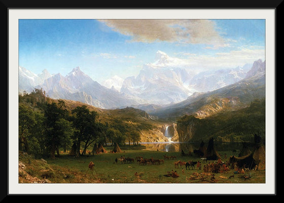 "The Rocky Mountains, Lander's Peak(1863)", Albert Bierstadt