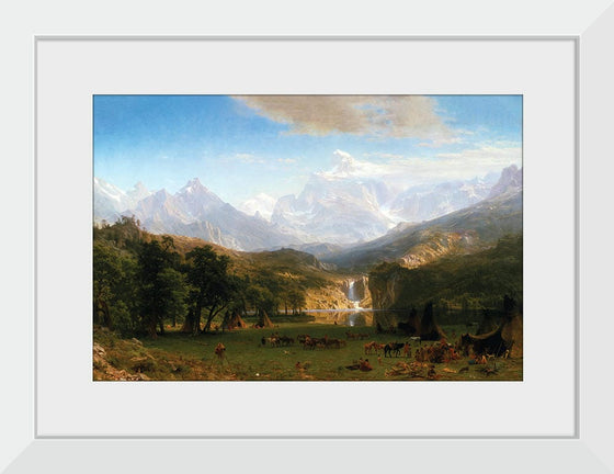 "The Rocky Mountains, Lander's Peak(1863)", Albert Bierstadt