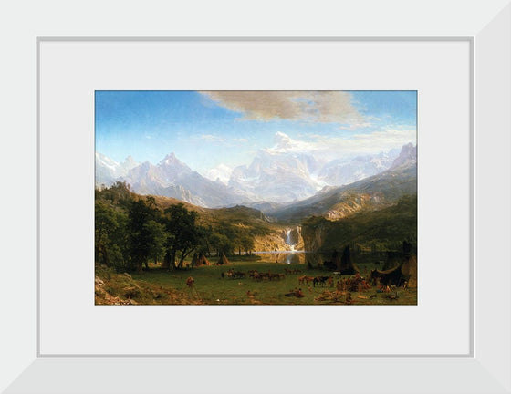 "The Rocky Mountains, Lander's Peak(1863)", Albert Bierstadt