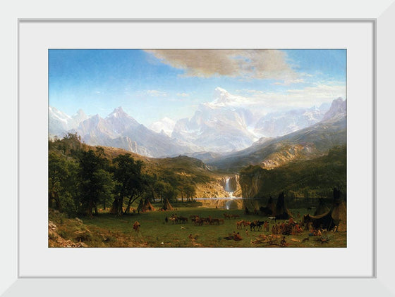 "The Rocky Mountains, Lander's Peak(1863)", Albert Bierstadt