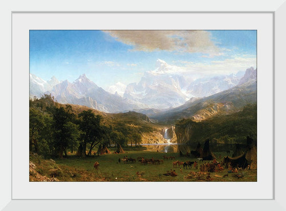 "The Rocky Mountains, Lander's Peak(1863)", Albert Bierstadt