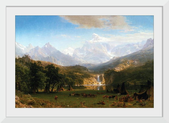 "The Rocky Mountains, Lander's Peak(1863)", Albert Bierstadt