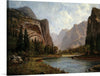 "Gates of Yosemite(1882)", Albert Bierstadt