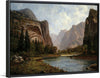 "Gates of Yosemite(1882)", Albert Bierstadt