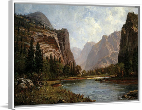 "Gates of Yosemite(1882)", Albert Bierstadt