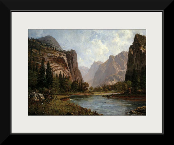 "Gates of Yosemite(1882)", Albert Bierstadt