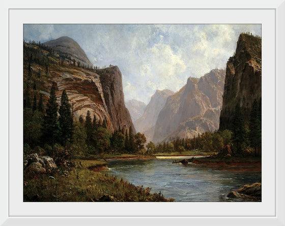 "Gates of Yosemite(1882)", Albert Bierstadt