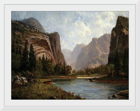 "Gates of Yosemite(1882)", Albert Bierstadt