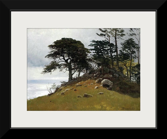 "Cypress Point, Monterey(1879)", Albert Bierstadt