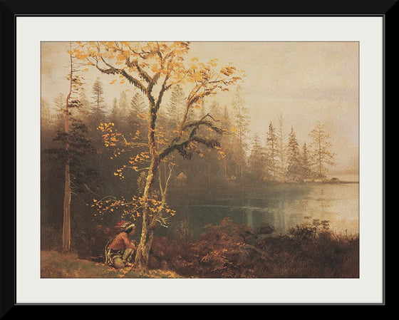 "Indian Scout", Albert Bierstadt