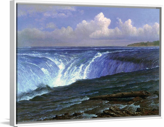 "Niagara Falls(1869)", Albert Bierstadt