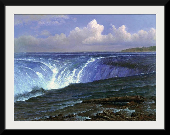 "Niagara Falls(1869)", Albert Bierstadt