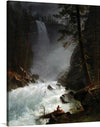 "A Stream in the Rocky Mountains(1882)", Albert Bierstadt