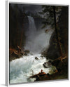 "A Stream in the Rocky Mountains(1882)", Albert Bierstadt